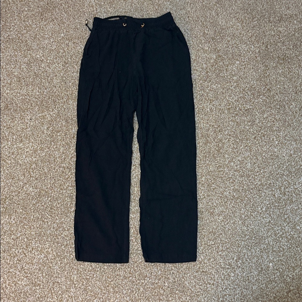 SHEIN Black Wide Leg Pants